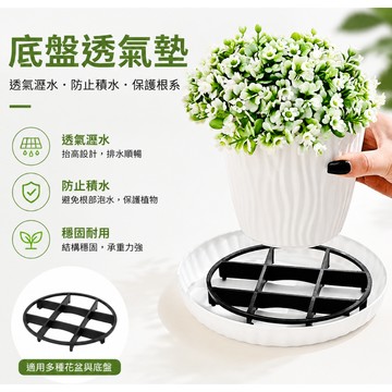 台灣出貨👑新款防爛根託盤 底盤透氣墊 花盆底拖 托盤墊片 底盤墊片 底盤盤水墊 花盆墊片 透氣墊片 花盆排水墊