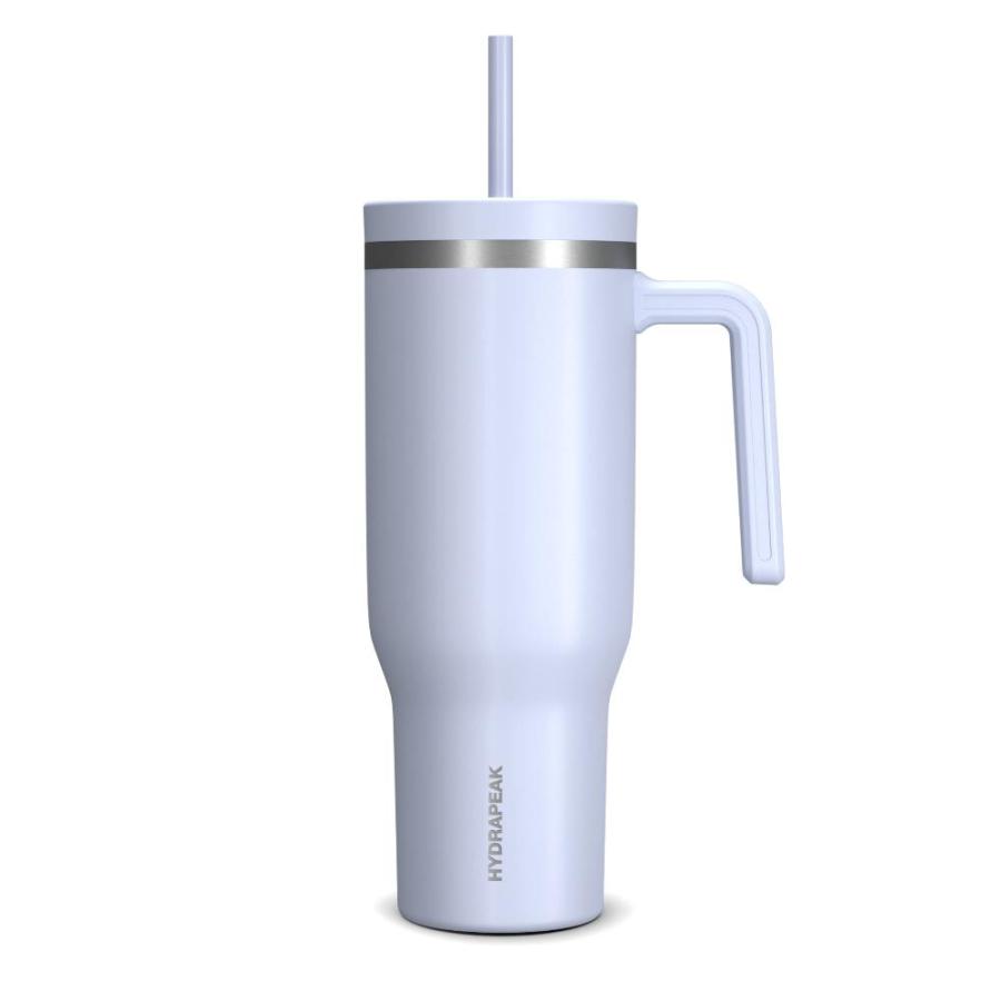 Hydrapeak Voyager 40 oz Tumbler With Handle and Straw Lid Stainless Steel