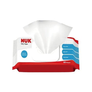 NUK 濕紙巾80抽 | 含蓋 【悅兒園婦幼生活館】