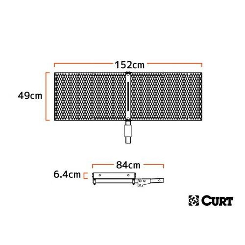 ヒッチキャリア ヒッチカーゴ CURT製 18109 折り畳み可 2インチ/50.8mm 