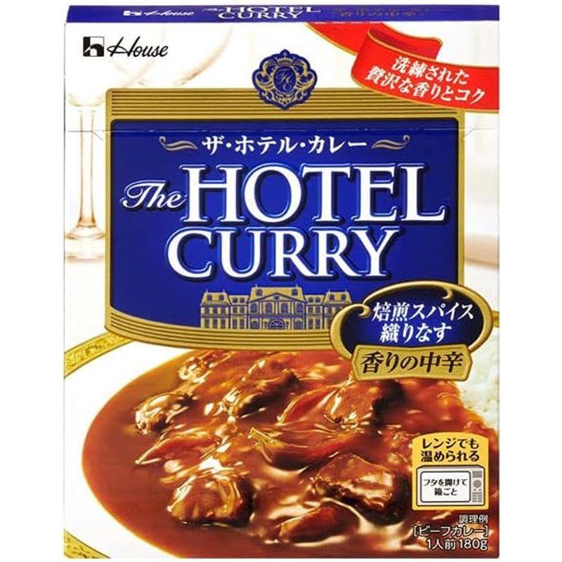 ハウス食品 ザ・ホテル・カレー 香りの中辛 180g×30個入×(2ケース)