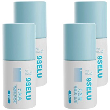 9SELU 九色鹿 熱敏紙塗改液 一般款 10ml  4瓶