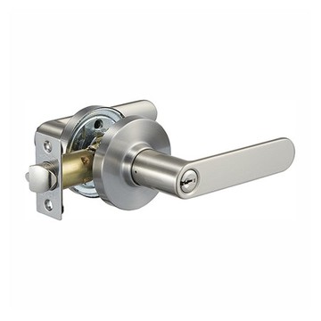 Kwikset簡約風水平房門鎖砂面鎳TLR0S00