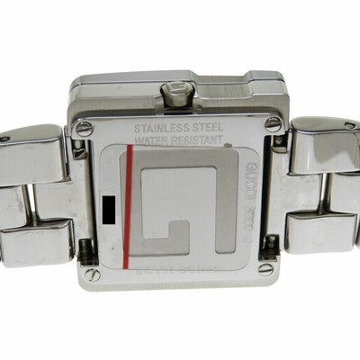 GUCCI 3600Ｌ ステンレススチール　クオーツ ブルーシェル レディース GUCCI グッチ 3600L ブルー シェル文字盤 ステンレススチール