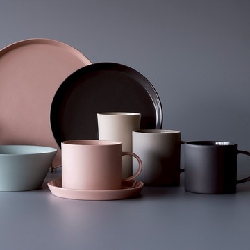 【MOHEIM】Stoneware 馬克杯 380 黑色