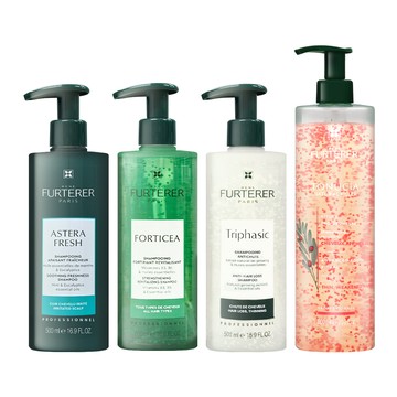 FURTERER 髮浴 500ml 多款任選(複方精油養護/紫苑草舒緩/三項森髮激活) ★禮物/送禮推薦(國際航空版)