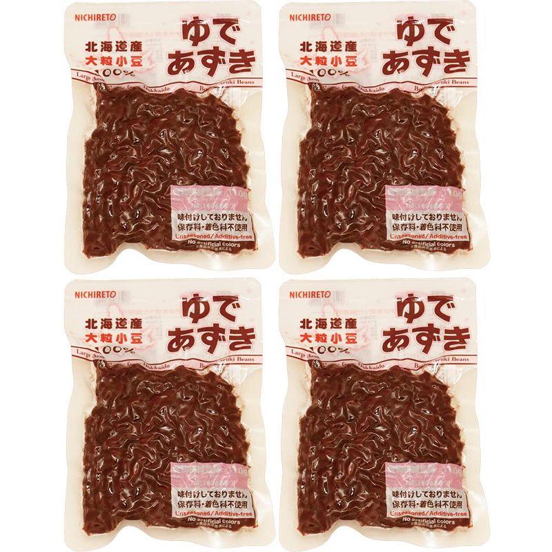 日レト 北海道産 ゆで小豆 150ｇ×4袋