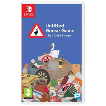 秋葉電玩  NS Switch 任天堂《無名鵝愛搗蛋  Untitled Goose Game》中英文版
