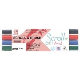 日本吳竹 MS-5000/4V 雙頭平頭麥克筆(雙線/軟筆頭)