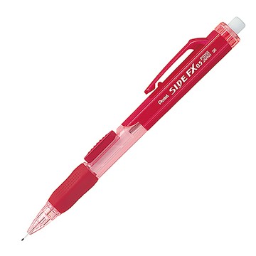 飛龍Pentel SIDE FX側壓自動鉛筆/PD255-BO/紅桿/0.5mm