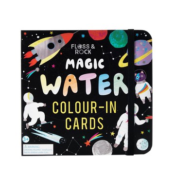 floss and rock - 水畫卡-太空世界