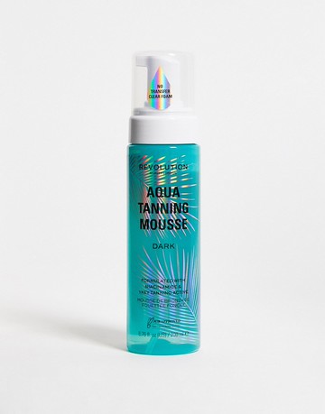 Revolution Beauty Aqua Tanning Mousse - Dark-No colour