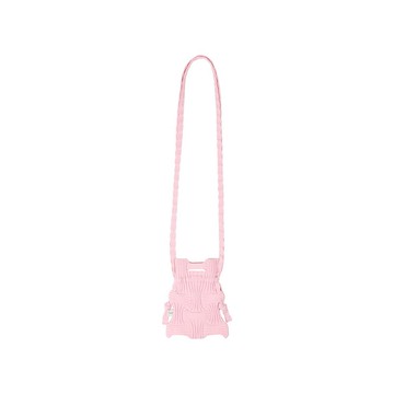 Mini Cross Bow Bag - 淺粉色