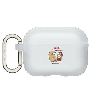 AirPods Pro 2 AirPods Case 透明 - 咻咻熊 - love love