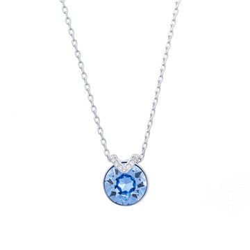 SWAROVSKI Bella V 藍色鏈墜 5734232