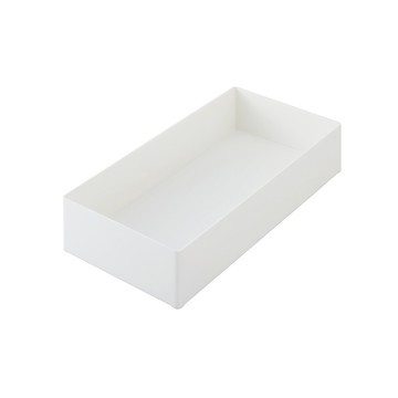 【日本天馬】抽屜分隔/鏡櫃用ABS化妝品餐具收納籃-L-3入單一規格