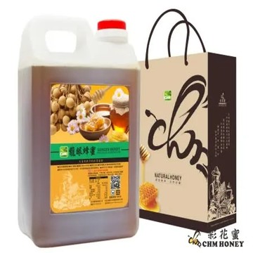 《彩花蜜》台灣嚴選 龍眼蜂蜜 3000g