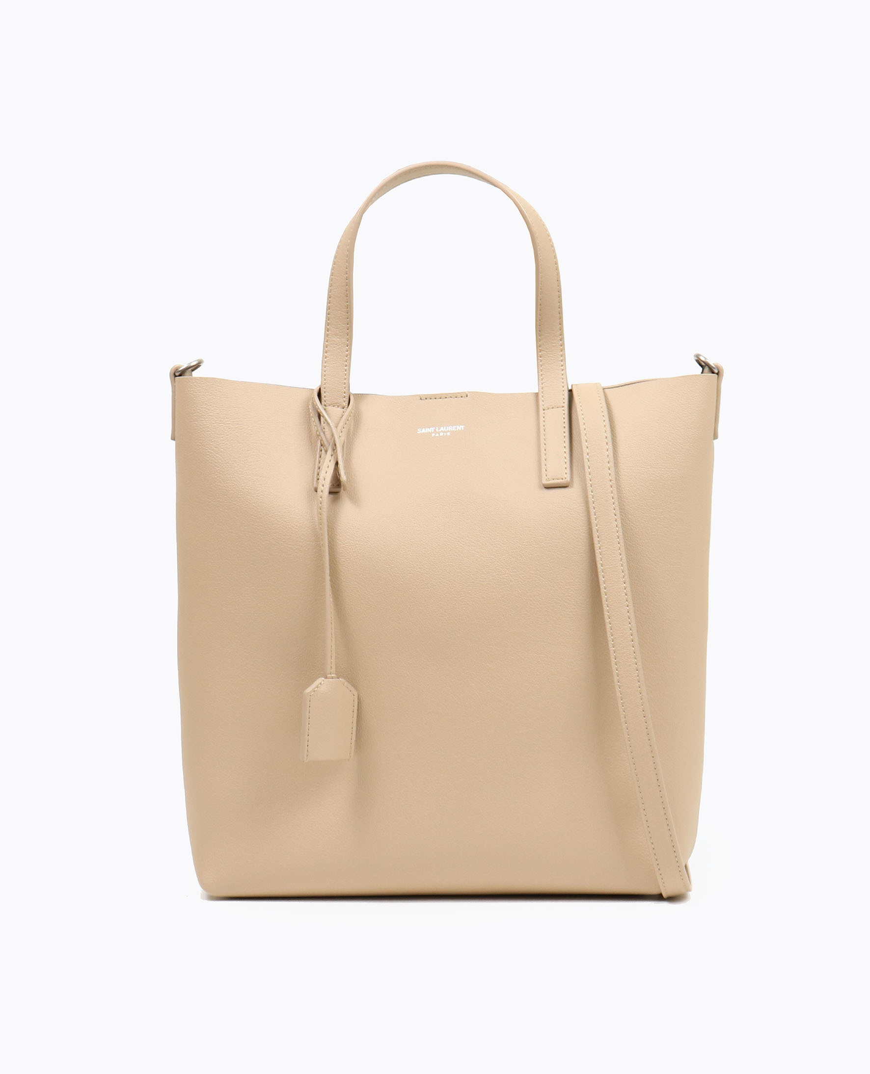 SAINT LAURENT TOY N/S 托特包 /深米