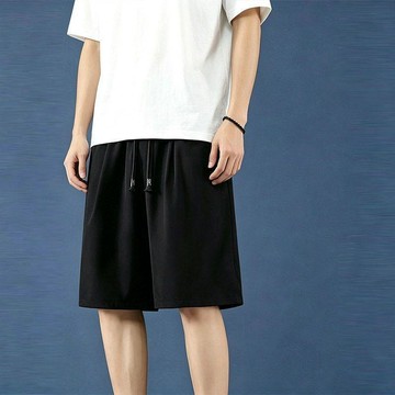 青少年五分褲女裝夏季休閒薄款褲子2026新款速乾冰絲短褲男運動褲男裝 五分褲 睡褲 休閒褲 短褲 褲子 運動短褲 休閒短