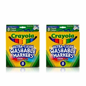 クレヨラ アメリカ 海外輸入 Crayola Ultra-Clean Washable Markers