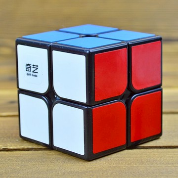 奇藝啟迪二階魔方2階 平面光滑比賽專用初學  兒童益智力玩具