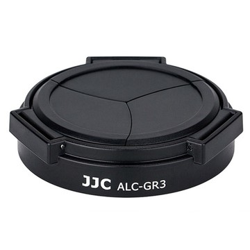 JJC Ricoh副廠理光自動鏡頭蓋自動蓋ALC-GR3賓士蓋適GR III鏡頭前蓋GRIII鏡頭前蓋HDF Lens Cap