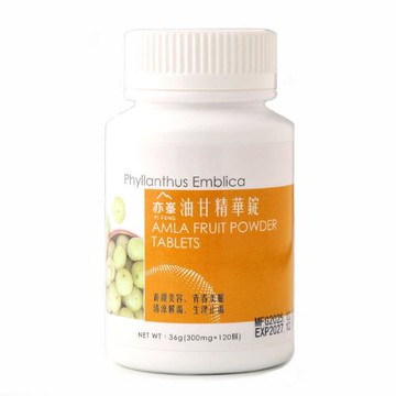 亦峯 油甘精華錠(300mgx120錠)x1瓶