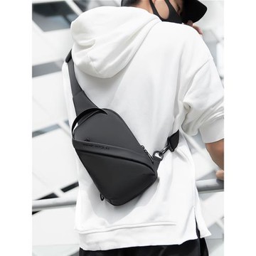 馬可萊登MR8518胸包男士斜挎包防水多功能小眾男包單肩包小型背包