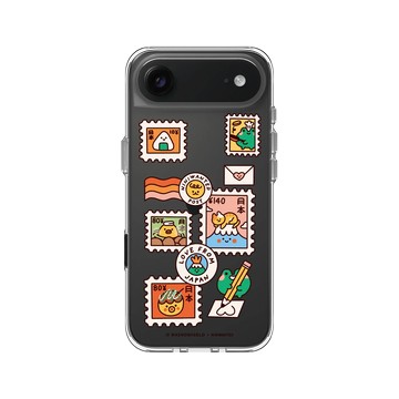 iPhone Air Clear Case（相機按鈕） 透明 - Niniwanted - Souvenirs from Japan