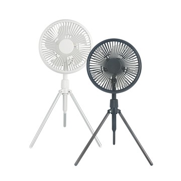 KINYO 7吋充插兩用DC扇/循環扇/電風扇/USB風扇(UF-7051)立/掛/LED燈