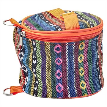 捷華 戶外捲桶衛生紙盒 滌綸棉麻材質 可折疊方便攜帶 適用於捲筒/方形衛生紙  多色  1層  1個