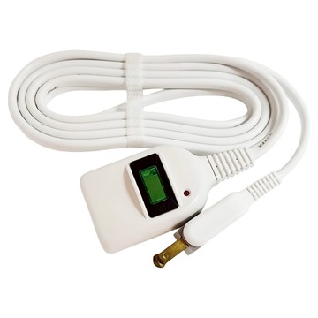 Mayka 明家 1插1開關防雷 1650W容量  2.7m  中繼線 白色  1個