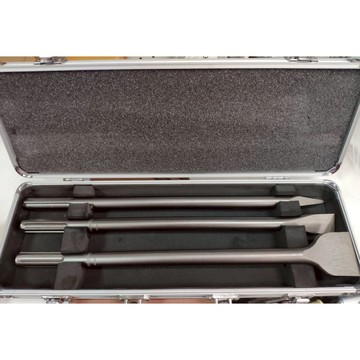 MAKITA牧田 D-42450 五溝 盒裝 3支組 尖鑿 扁鑿 除鏽鑿