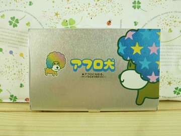 【震撼精品百貨】阿福羅 アフロ 名片本-鐵盒 震撼日式精品百貨