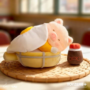 【Toyzeroplus】罐頭豬LuLu Lu家小館 - 「煲Lu飯」毛絨公仔