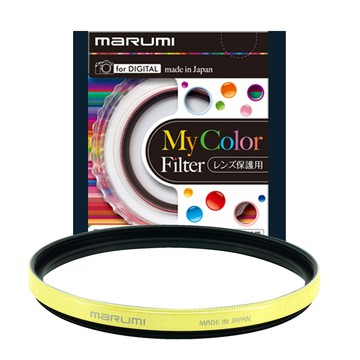 Marumi 日本彩宣總代理 SuperDHG珍珠黃-49mm 彩框保護鏡