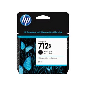 HP712Bインクカートリッジ ブラック 80ml 3ED29A〔代引不可〕