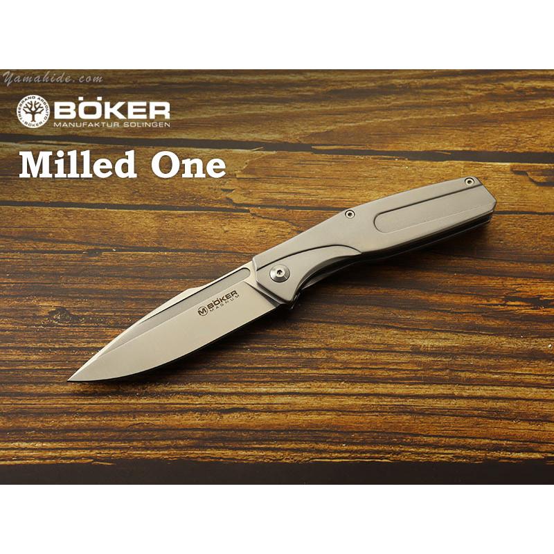 ボーカー マグナム ミルド ワン フレームロック 折り畳みナイフ BOKER Magnum The Milled One Folding knife 01SC083