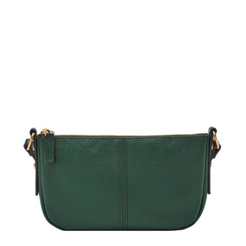 【FOSSIL】Jolie 真皮法棍包-綠色 ZB11097301