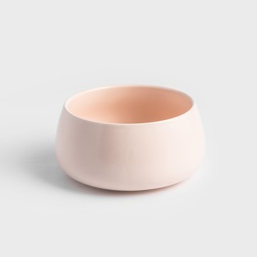 日式 啞光粉釉 16cm 陶瓷缽碗｜象牙白│單品