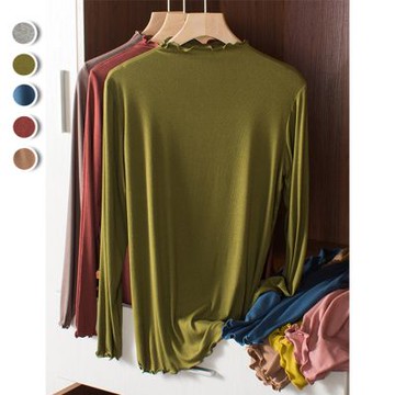 [韓國K.W.]韓國輕柔棉完美焦點上衣(輕薄保暖/升溫/羽絨棉)