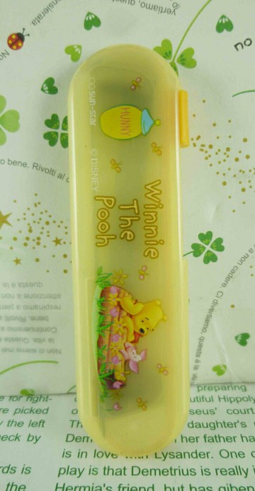 【震撼精品百貨】Winnie the Pooh 小熊維尼 筆心-黃聊天 震撼日式精品百貨