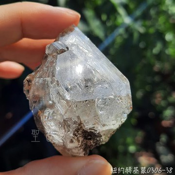 【土桑精選】紐約赫基蒙鑽石水晶0306-38號（Herkimer Diamond） ~平衡、淨化各輪脈