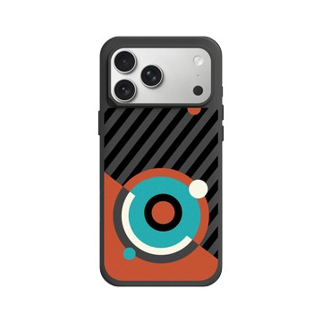 iPhone 17 Pro Max SolidX 黑 - NASA - Helix Nebula - Bauhaus Style