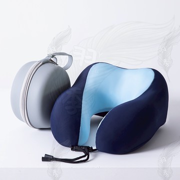 ✨免運 台灣出貨✨贈收納盒 U形枕 U型枕 U形護頸枕 飛機枕 旅行枕 午睡枕 護脖枕 折疊收納 攜帶方便 環繞支撐