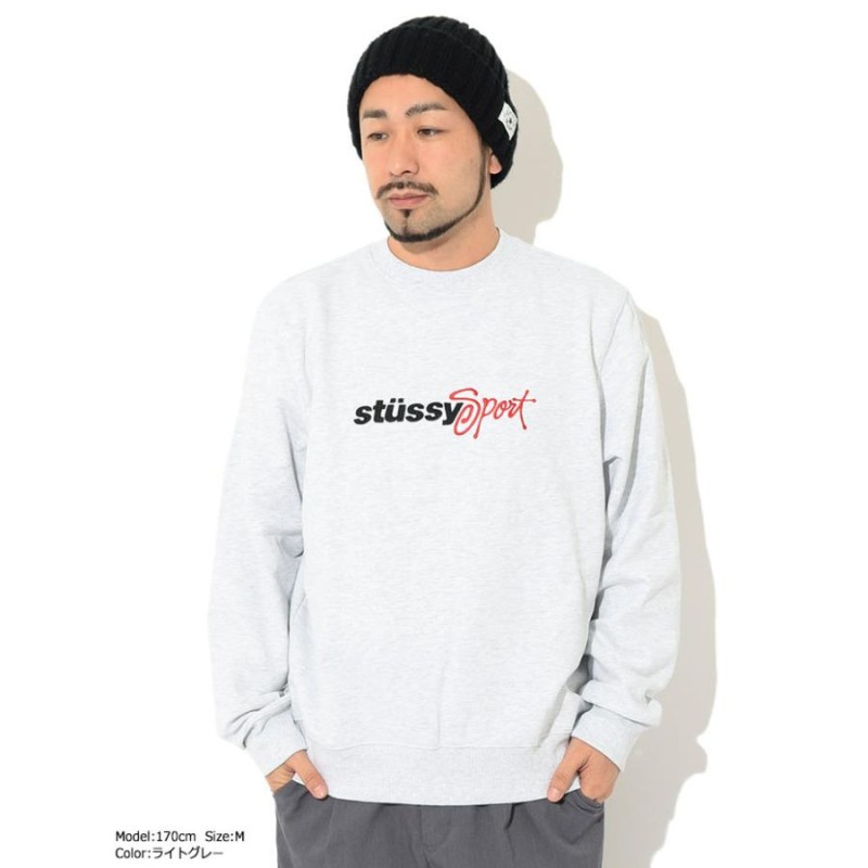 ステューシー トレーナー STUSSY メンズ Sport Applique ( crew sweat