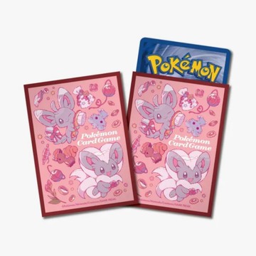 【POKEMON 寶可夢】PTCG 寶可夢 造型 卡套 9419961 (泡沫栗鼠&奇諾栗鼠)