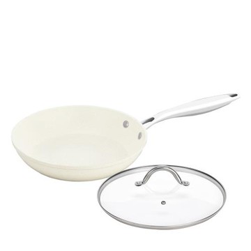 跨境現貨平底鍋不粘鍋家用無油煙平底鍋加厚多尺寸一件代發