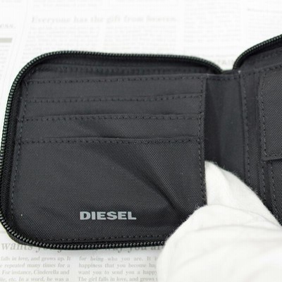 DIESEL ディーゼル ウォレット ラウンドファスナー 2つ折り 財布