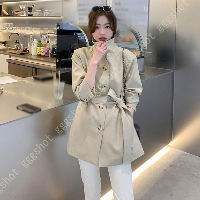 ロングトレンチコート レディース 大きいサイズ ゆったり ロングジャケット ロングアウター 軽い 撥水 無地 薄い 大きい襟 通勤 春 夏 秋 ベルト付き コート 通販 Lineポイント最大0 5 Get Lineショッピング